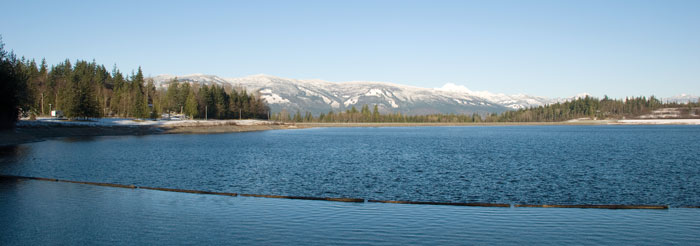 Judy Reservoir in winter